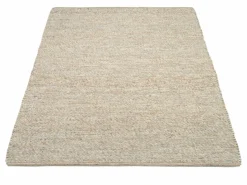 OCI Handwebteppich braunweiß