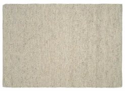 OCI Handwebteppich braunweiß