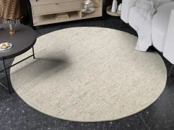 OCI Handwebteppich braunweiß