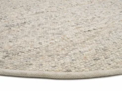 OCI Handwebteppich braunweiß