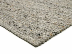 OCI Handwebteppich braunweißbeige