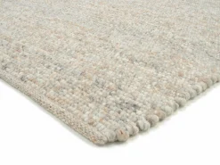 OCI Handwebteppich braunweiß