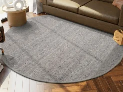 OCI Handwebteppich grau