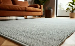 OCI Handwebteppich grau