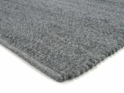 OCI Handwebteppich grau