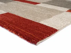 OCI Moderner Webteppich braun