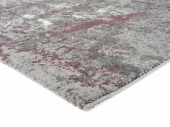 OCI Moderner Webteppich braunweiß