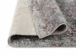 OCI Moderner Webteppich braunweiß