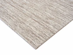 OCI Moderner Webteppich braunweiß