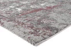 OCI Moderner Webteppich braunweiß