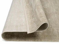 OCI Moderner Webteppich braunweiß