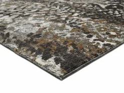 OCI Moderner Webteppich braunmehrfarbig