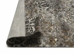 OCI Moderner Webteppich braunmehrfarbig