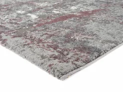 OCI Moderner Webteppich braunweiß