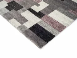 OCI Moderner Webteppich grau