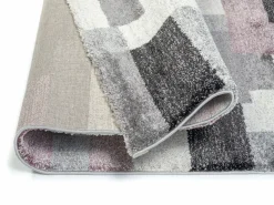 OCI Moderner Webteppich grau