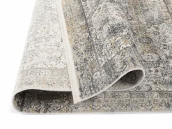 OCI Moderner Webteppich graugoldfarben