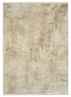 OCI Moderner Webteppich goldfarben