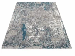 OCI Moderner Webteppich grau