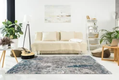 OCI Moderner Webteppich grau