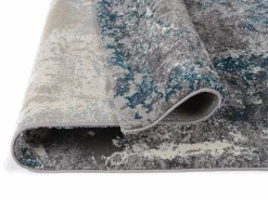 OCI Moderner Webteppich grau