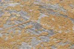 OCI Moderner Webteppich goldfarben