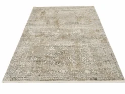 OCI Moderner Webteppich grau