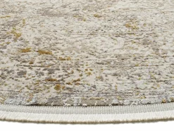 OCI Moderner Webteppich goldfarben