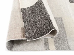 OCI Moderner Webteppich grau