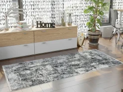 OCI Moderner Webteppich grau