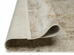 OCI Moderner Webteppich goldfarben