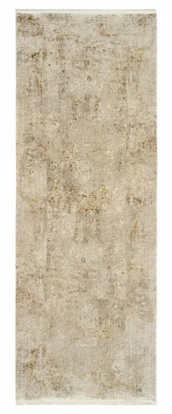 OCI Moderner Webteppich goldfarben