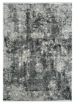 OCI Moderner Webteppich grau