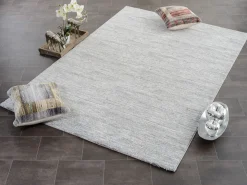 OCI Moderner Webteppich grau