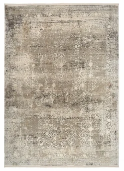 OCI Moderner Webteppich grau