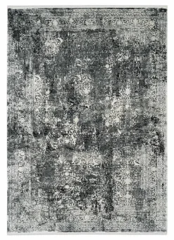 OCI Moderner Webteppich grau