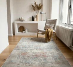 OCI Moderner Webteppich mehrfarbig