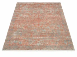 OCI Moderner Webteppich rot