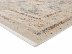 OCI Webteppich klassisch braunweiß