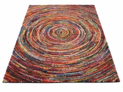 OCI Webteppich modern Hochflor mehrfarbig