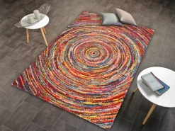 OCI Webteppich modern Hochflor mehrfarbig