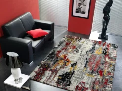 OCI Webteppich modern mehrfarbig