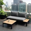 OUTDOOR Couchtisch braun