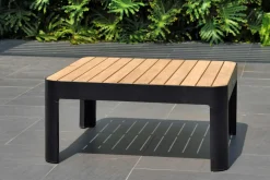 OUTDOOR Couchtisch braun