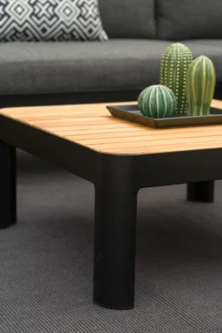 OUTDOOR Couchtisch braun