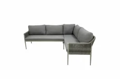 OUTDOOR Ecklounge 2tlg. braungrau
