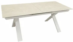 OUTDOOR Garten Ausziehtisch beige