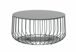 OUTDOOR Garten Beistelltisch grau