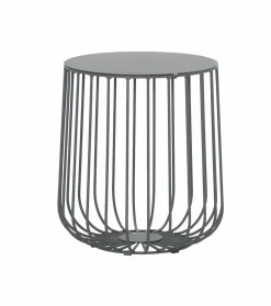 OUTDOOR Garten Beistelltisch grau