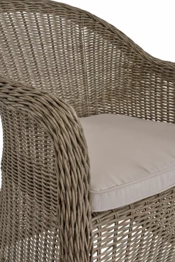 OUTDOOR Garten Dining Chair braunschwarzbeigegrau